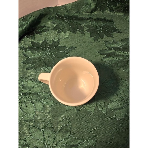 Denny's Mug Bah Humbug Grumpy Face Christmas Holiday Ceramic Coffee Cup - Picture 5 of 8